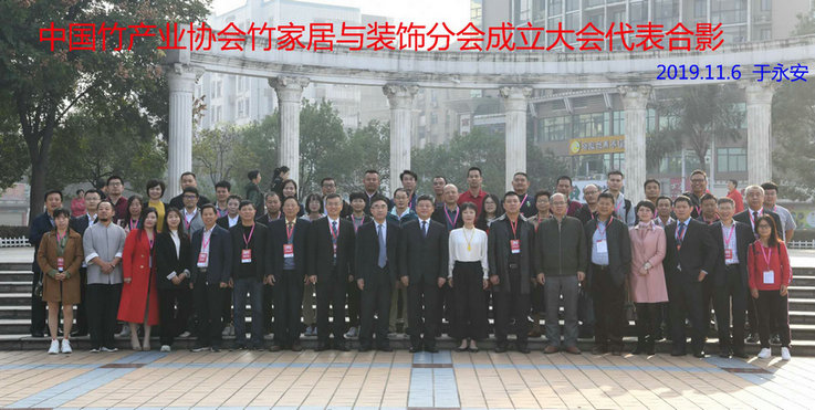 中国竹产业协会竹家居于装饰分会成立大会